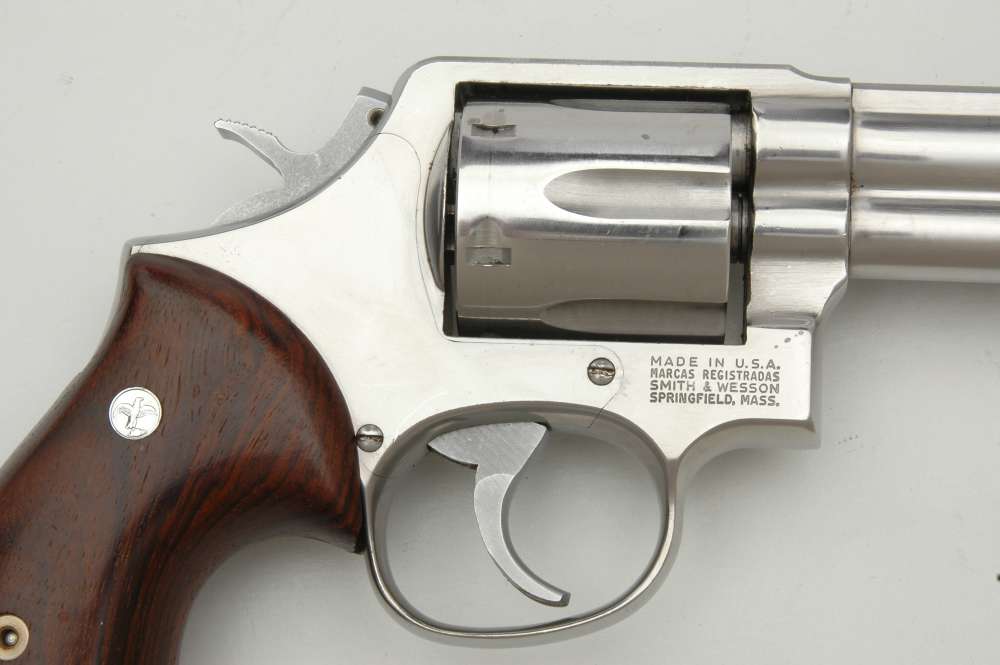 Smith & Wesson S&W Mod. 681 .357 mag Stainless 1986 mfg. 4" Full Lug Brl. -img-3
