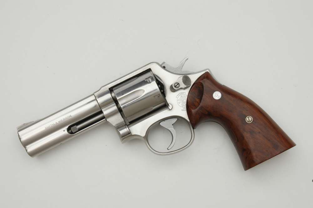 Smith & Wesson S&W Mod. 681 .357 mag Stainless 1986 mfg. 4" Full Lug Brl. -img-0