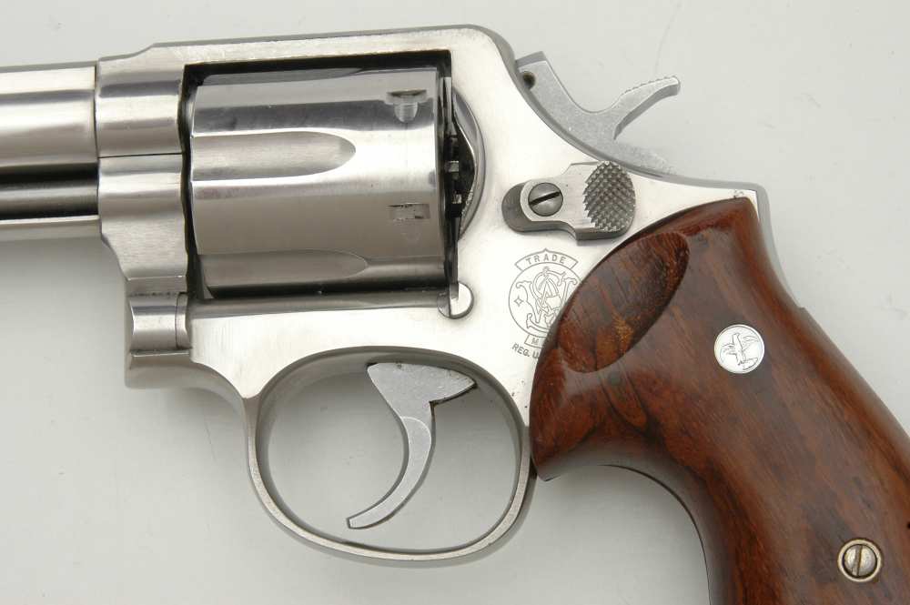 Smith & Wesson S&W Mod. 681 .357 mag Stainless 1986 mfg. 4" Full Lug Brl. -img-6
