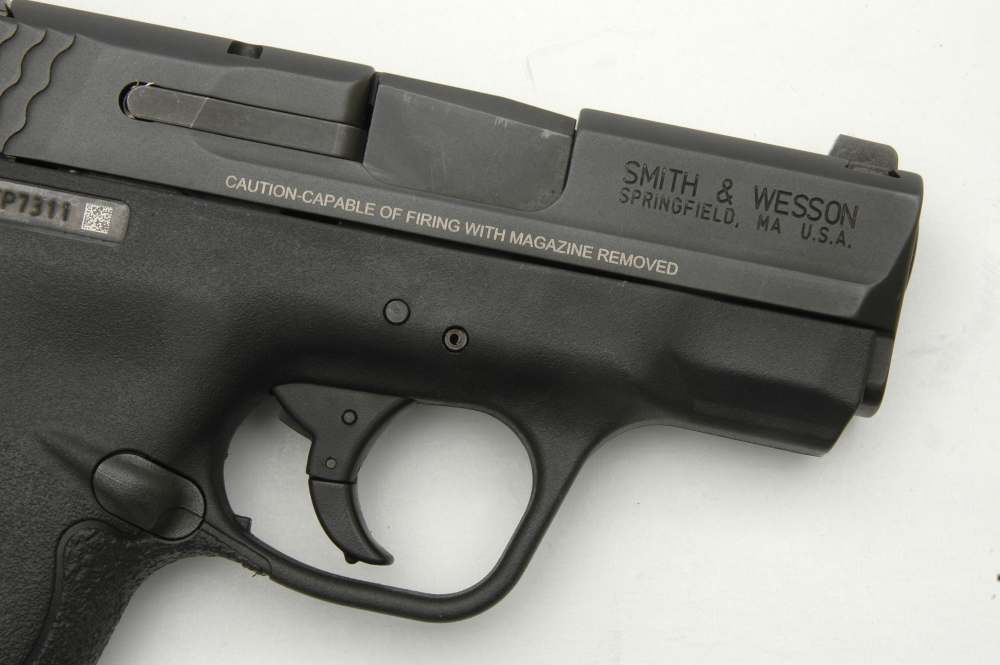 Smith & Wesson S&W M&P 9 Shield 9mm 2014 mfg. LNIB 4-Mags Compact NO RES. -img-6
