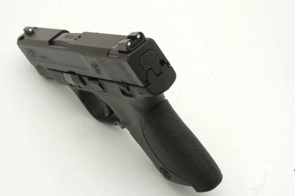 Smith & Wesson S&W M&P 9 Shield 9mm 2014 mfg. LNIB 4-Mags Compact NO RES. -img-12