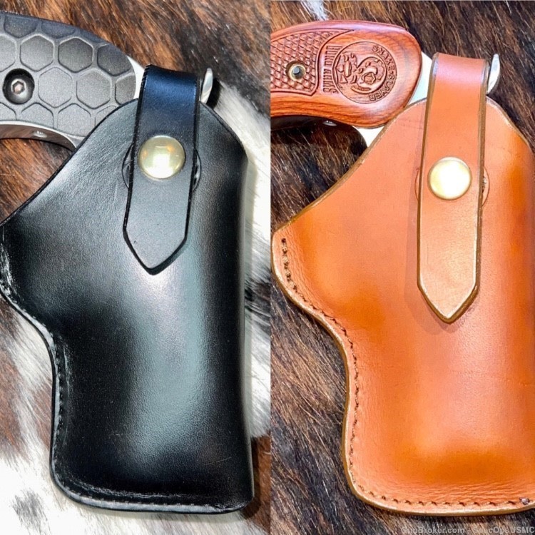 Bond Arms Snake Slayer Holster; 4.25” RH w Clip-img-0