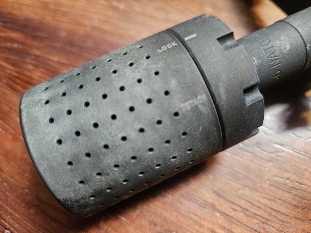 EXCELLENT SIG SAUER M400 PISTOL 5.56 NATO W/ CONCUSSION REDUCTION DEVICE -img-2