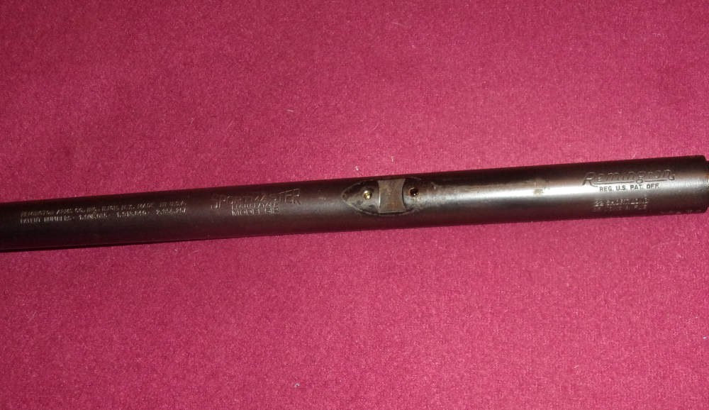 REMINGTON MODEL 512 SPORTSMASTER 25" .22 S-L-LR BARREL & MAGAZINE RING-img-4