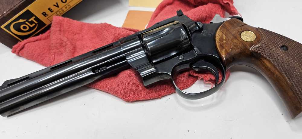 Colt Python .357 Magnum 6" Vent Rib 1966 Post-Transition - Box SN Match-img-5