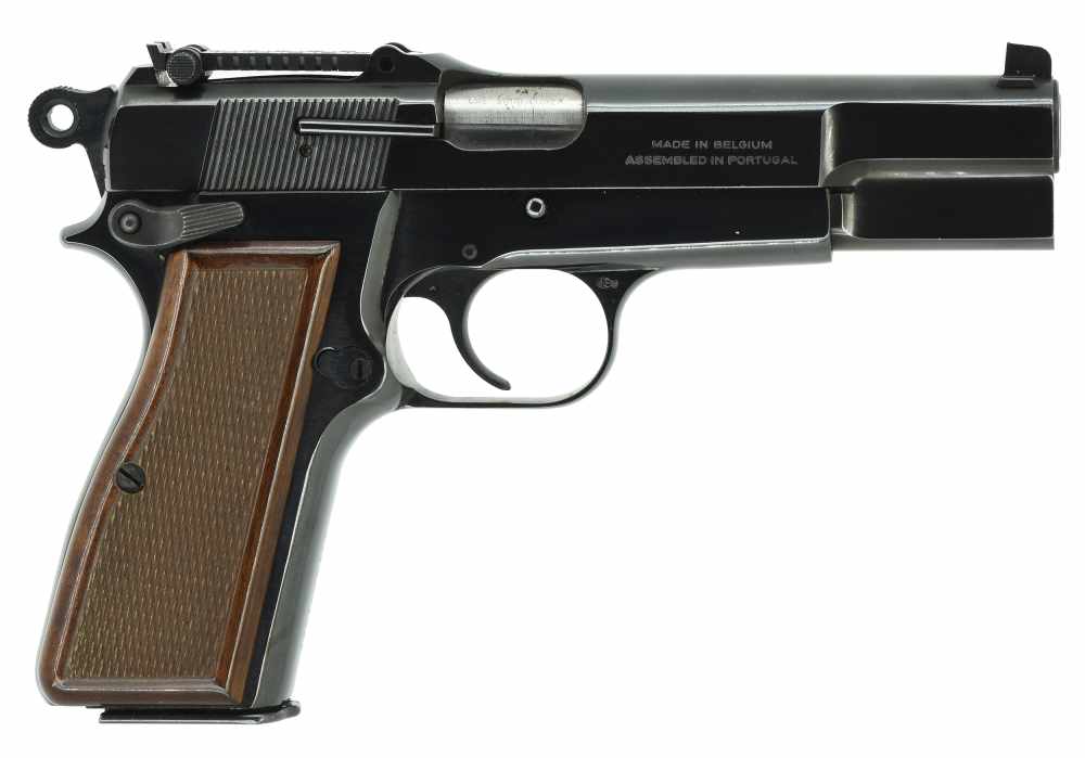 Browning Hi-Power MK-III 9mm Scarce Capitan Model with Tangent Sight -img-4