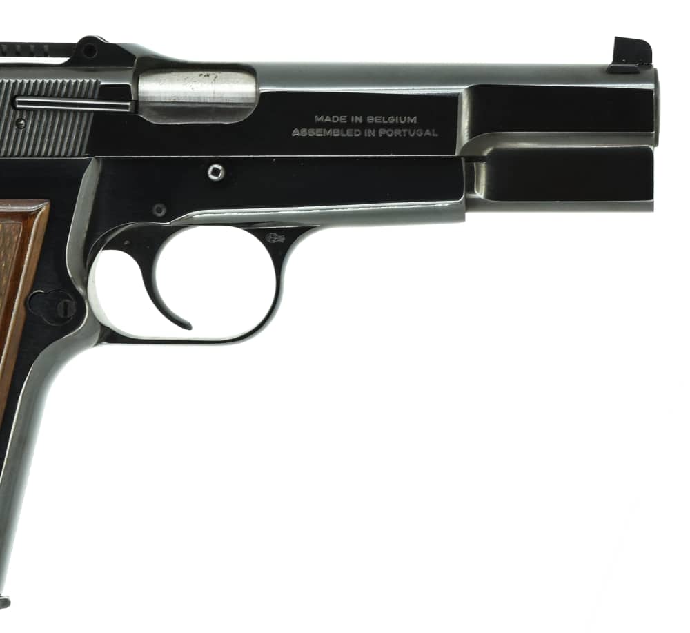 Browning Hi-Power MK-III 9mm Scarce Capitan Model with Tangent Sight -img-2