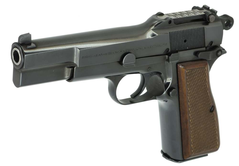 Browning Hi-Power MK-III 9mm Scarce Capitan Model with Tangent Sight -img-6