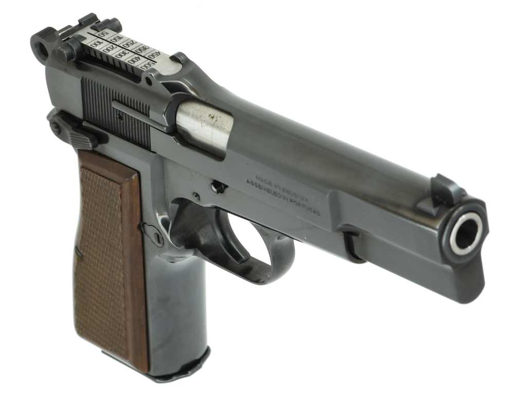 Browning Hi-Power MK-III 9mm Scarce Capitan Model with Tangent Sight -img-5