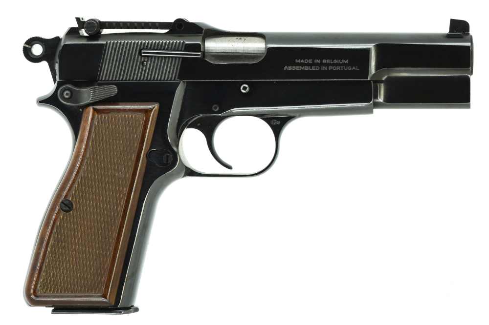 Browning Hi-Power MK-III 9mm Scarce Capitan Model with Tangent Sight -img-1