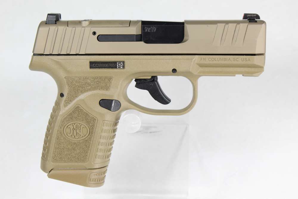 FN Reflex MRD 9mm FDE Compact Conceal Carry Semi Auto Optic Ready Pistol-img-2