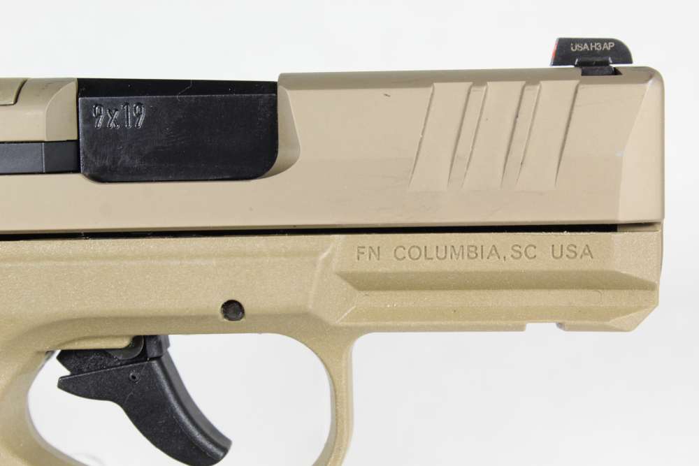 FN Reflex MRD 9mm FDE Compact Conceal Carry Semi Auto Optic Ready Pistol-img-6