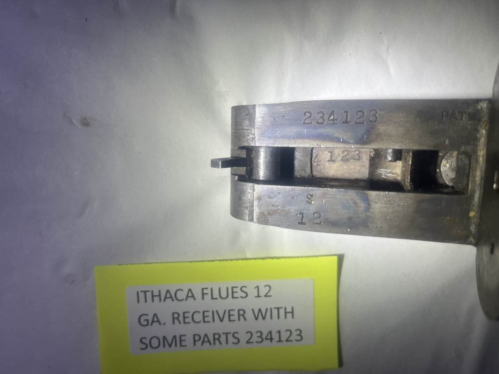 Ithaca Flues 12 Gauge Receiver With Some Parts-img-2