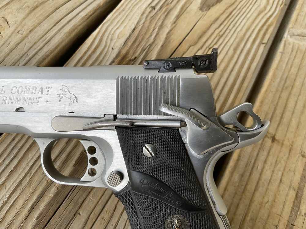 Colt Special Combat Government .45ACP, Hard Chrome, Used 1999 MFG-img-1