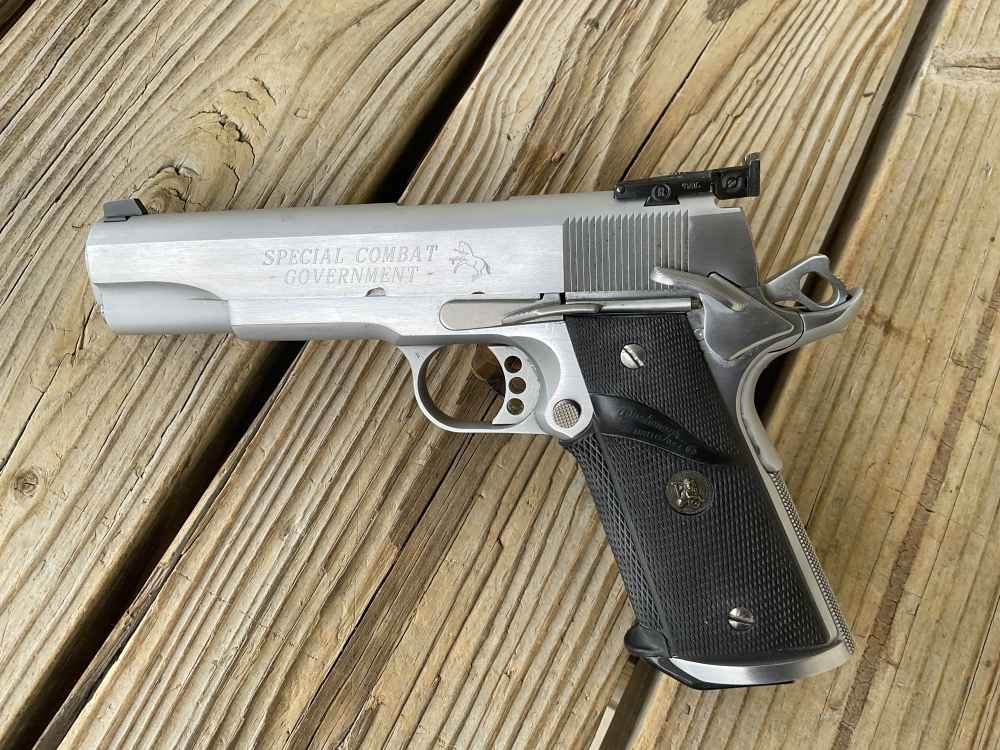 Colt Special Combat Government .45ACP, Hard Chrome, Used 1999 MFG-img-0