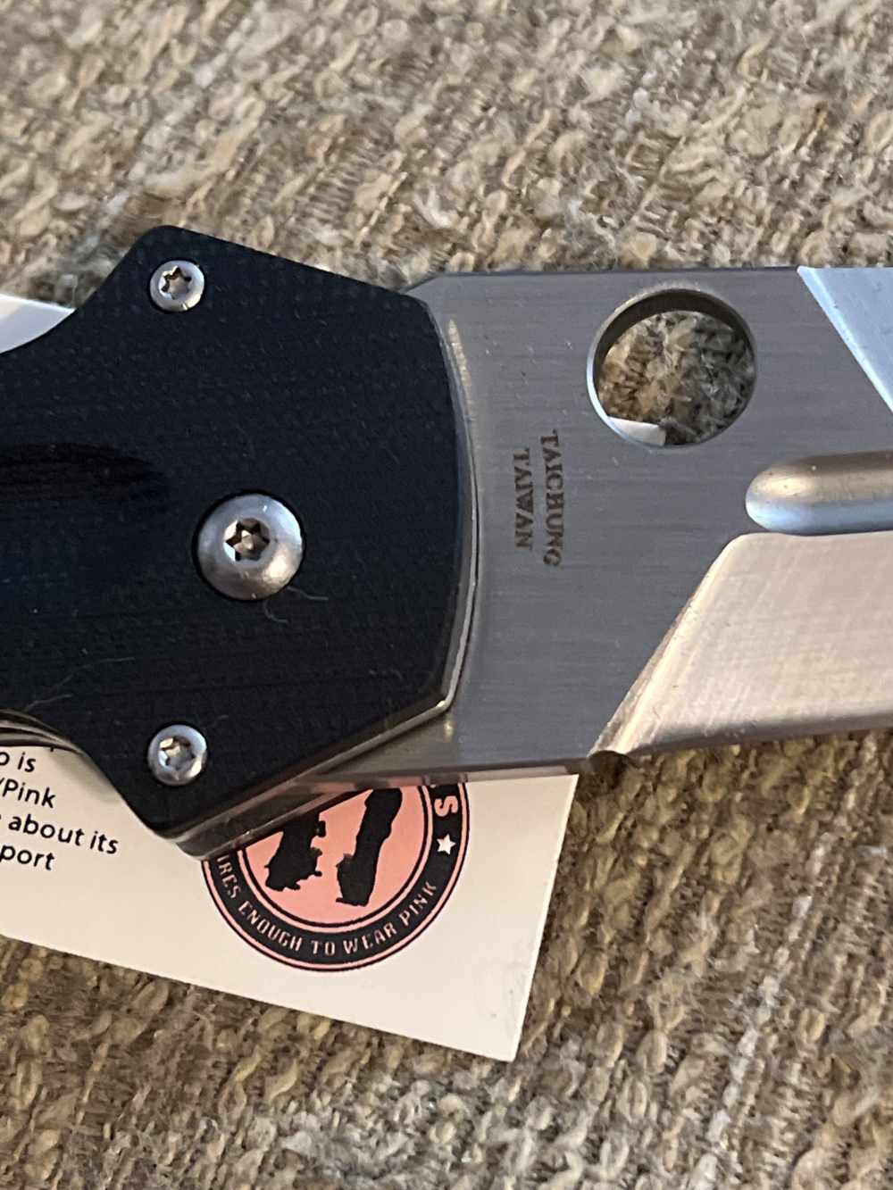 Spyderco Folding Dagger -img-3