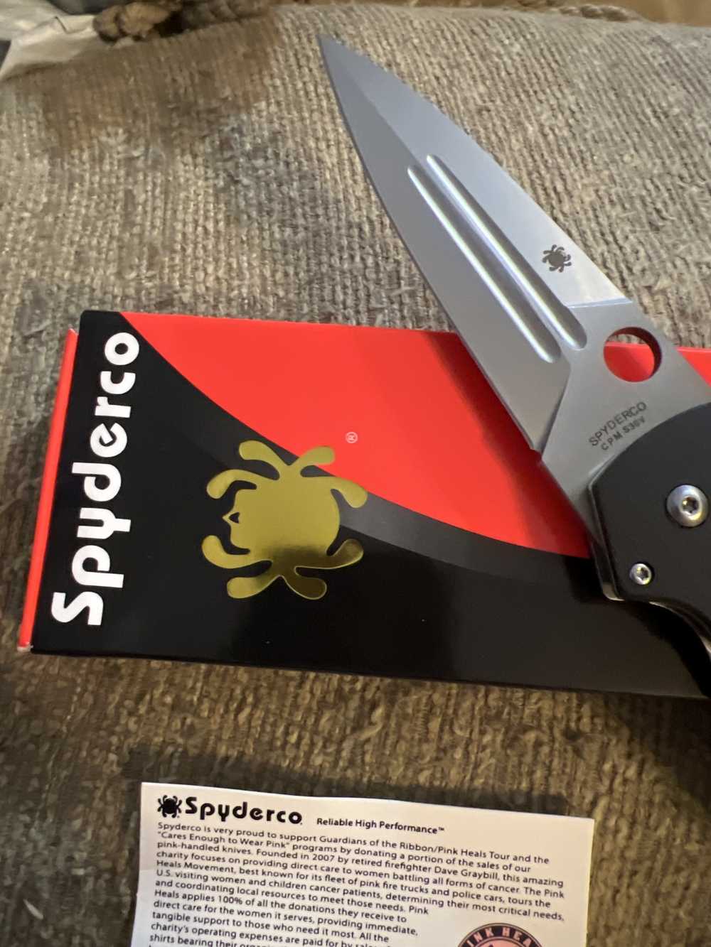 Spyderco Folding Dagger -img-1