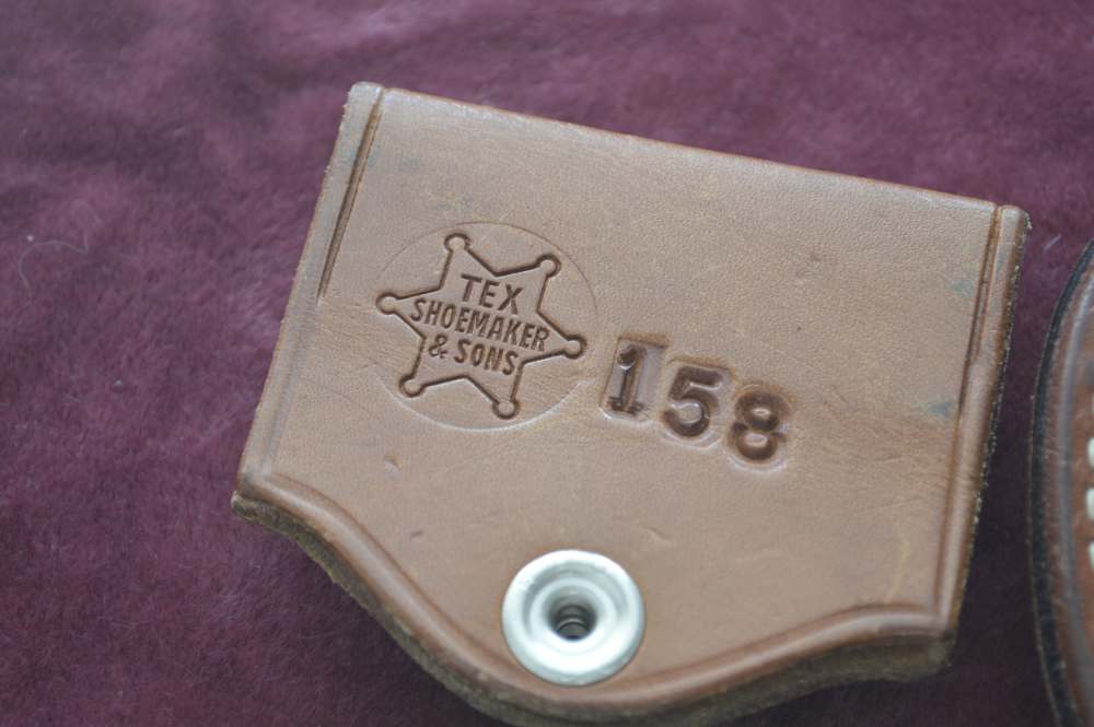 Leather Basket Weave Holster & Belt Cartridge Holder 2-1/2 " - 4" K Frame -img-2
