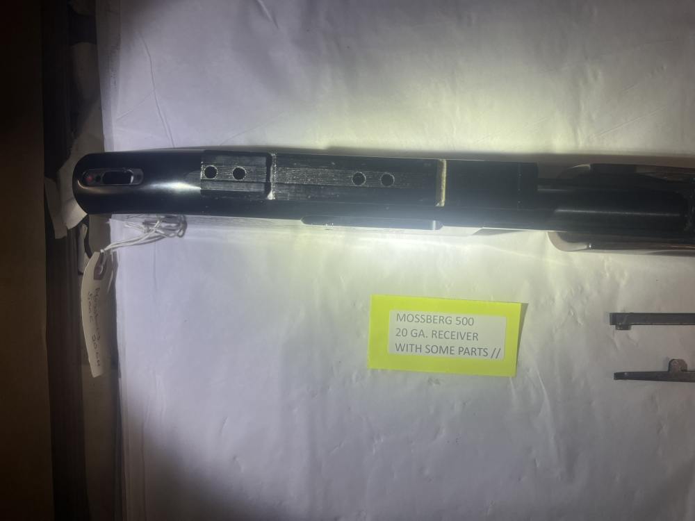 Mossberg Model 500, 20 Gauge Receiver With Some Parts-img-7