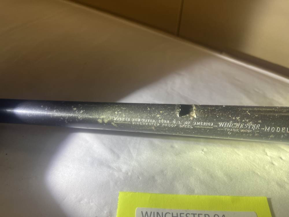 Winchester 94 Pre '64 Barrel And Stripped Receiver-img-5