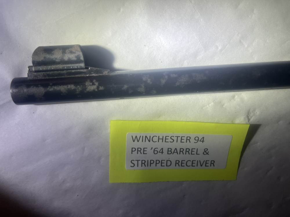 Winchester 94 Pre '64 Barrel And Stripped Receiver-img-6