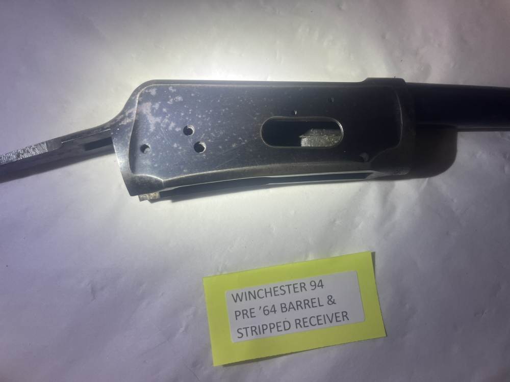 Winchester 94 Pre '64 Barrel And Stripped Receiver-img-1