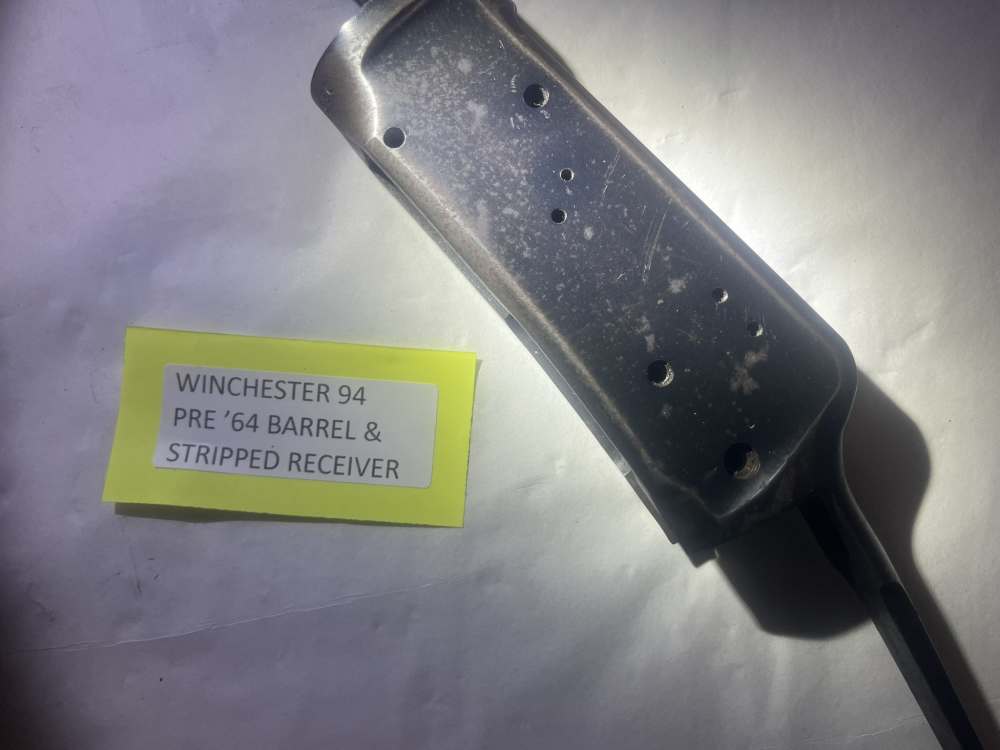 Winchester 94 Pre '64 Barrel And Stripped Receiver-img-2