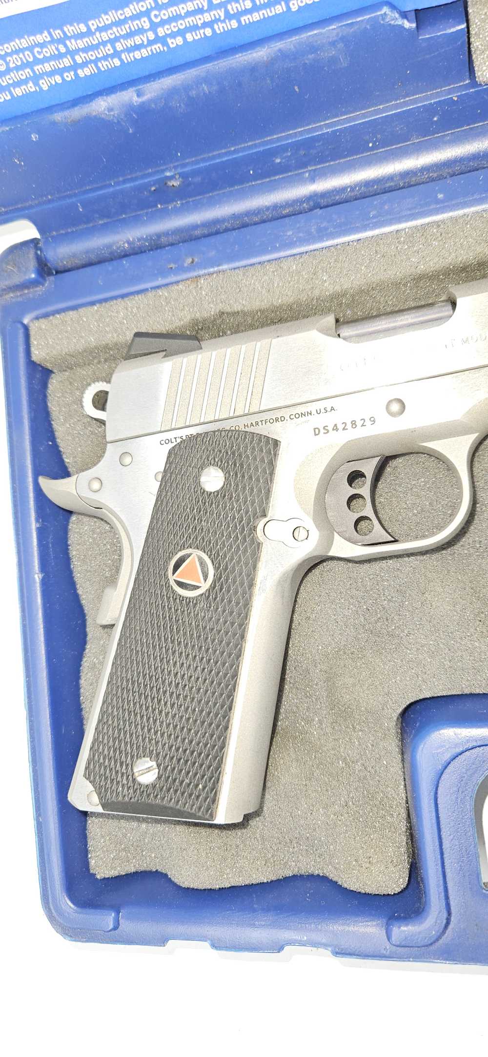 Colt Delta Elite Government 10mm Stainless 5" Series 80 — Case & 2 Mags-img-8