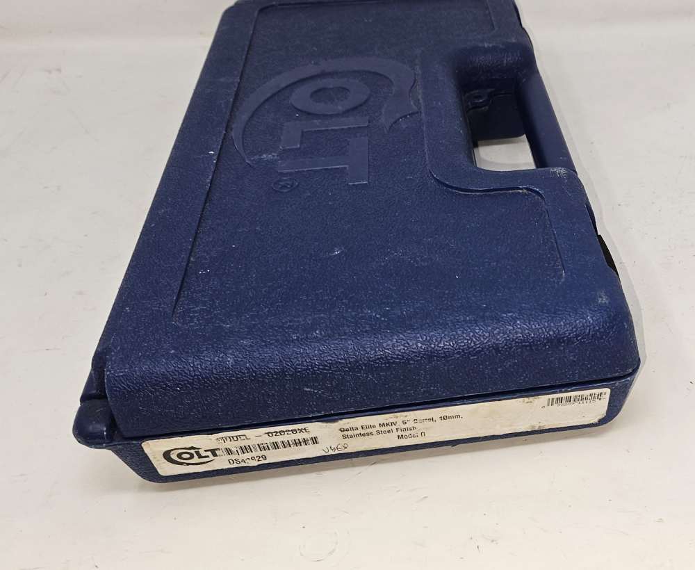 Colt Delta Elite Government 10mm Stainless 5" Series 80 — Case & 2 Mags-img-6