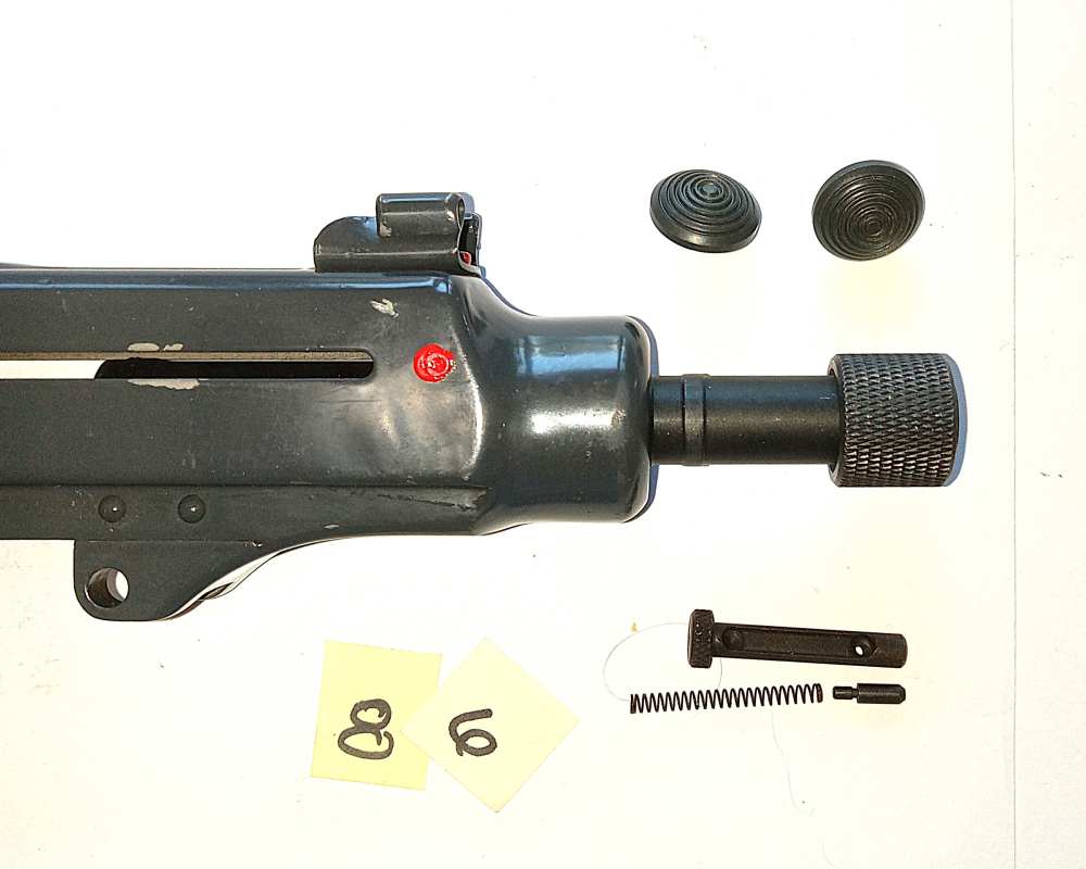 VZ 61 Skorpion Upper with Threaded Barrel, Factory Gray/Blue Paint $OFFER?-img-5