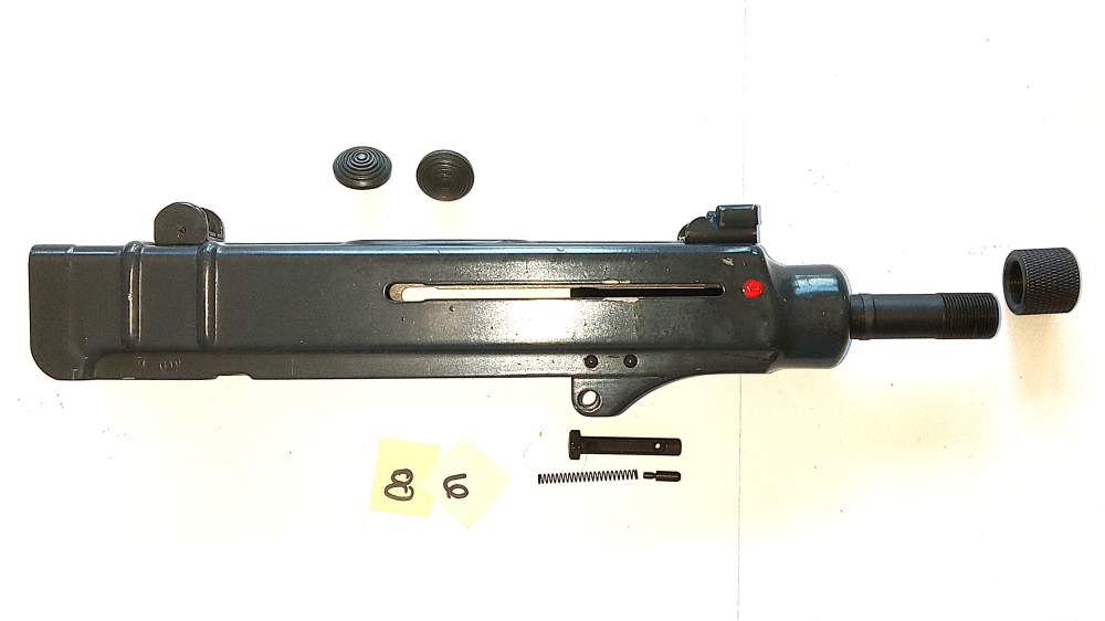 VZ 61 Skorpion Upper with Threaded Barrel, Factory Gray/Blue Paint $OFFER?-img-0