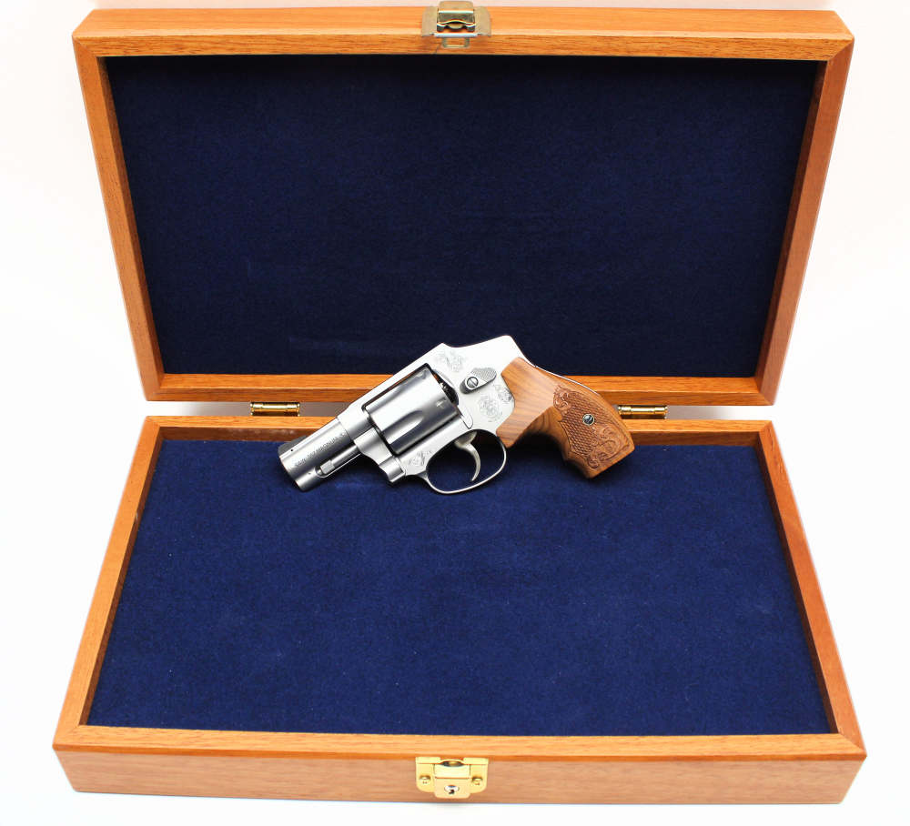Smith & Wesson 640 Centennial 357 Magnum Engraved Beauty Presentation Case!-img-8