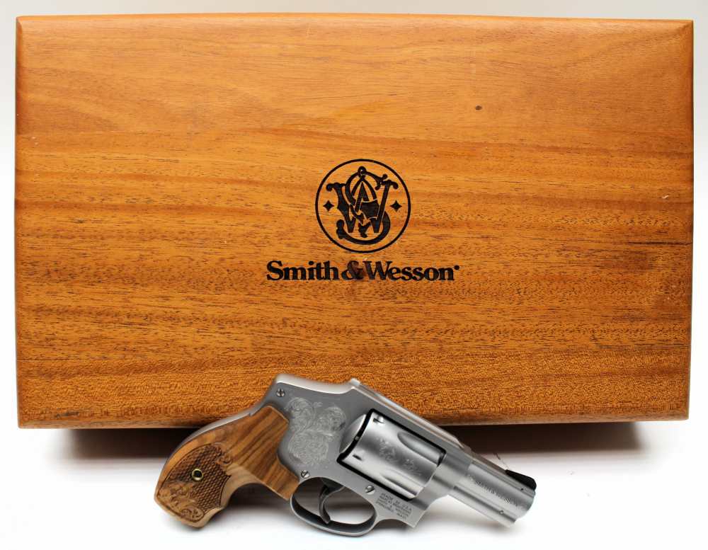 Smith & Wesson 640 Centennial 357 Magnum Engraved Beauty Presentation Case!-img-6