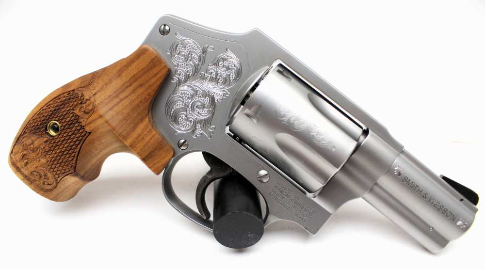 Smith & Wesson 640 Centennial 357 Magnum Engraved Beauty Presentation Case!-img-3