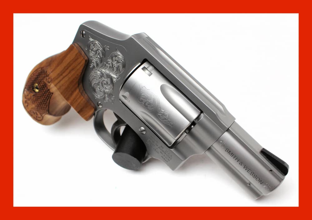 Smith & Wesson 640 Centennial 357 Magnum Engraved Beauty Presentation Case!-img-0
