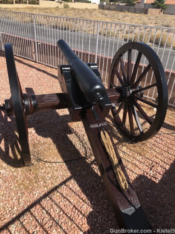 Civil War Canon 3" steel lined bore MAKE OFFER !-img-3
