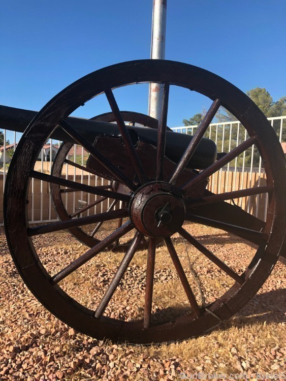 Civil War Canon 3" steel lined bore MAKE OFFER !-img-1