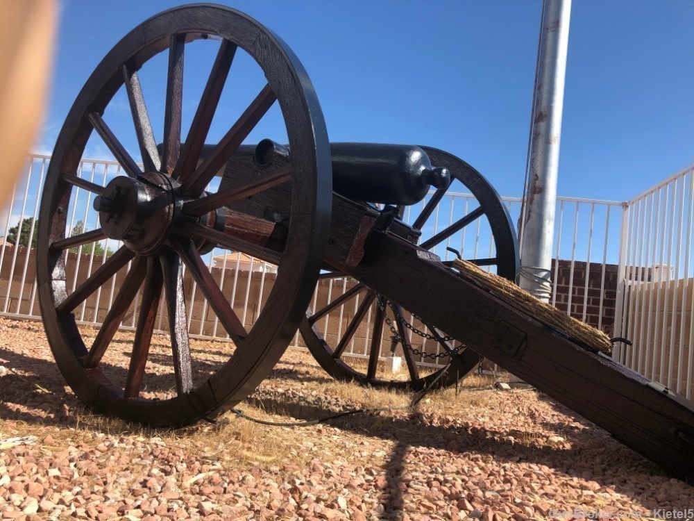 Civil War Canon 3" steel lined bore MAKE OFFER !-img-2