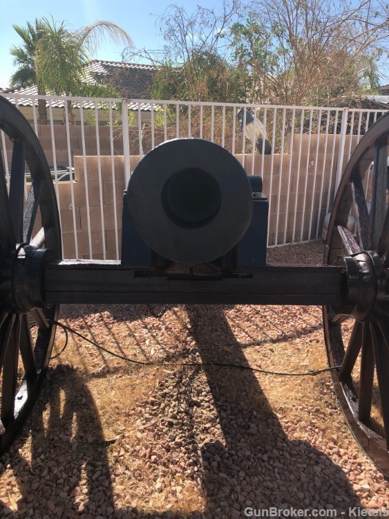 Civil War Canon 3" steel lined bore MAKE OFFER !-img-4