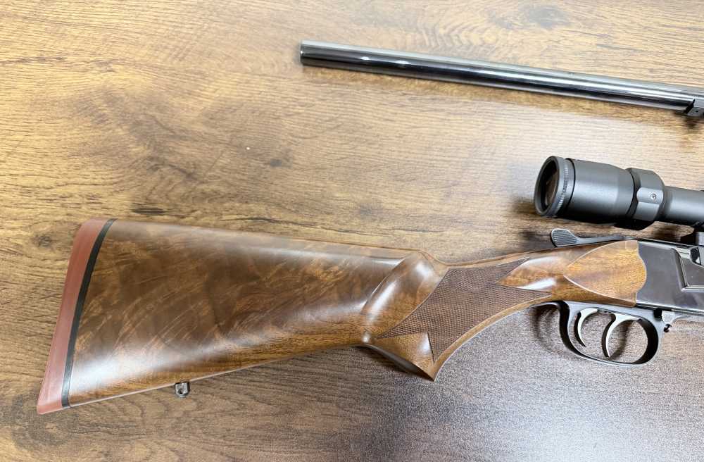 Thompson Center TCR Aristocrat – .35 Whelen & .22 Hornet Barrels – Used-img-4