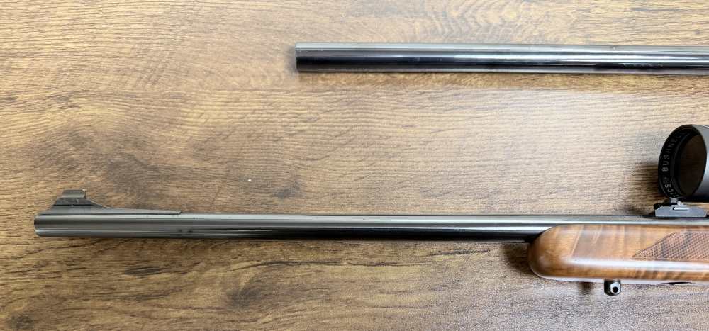 Thompson Center TCR Aristocrat – .35 Whelen & .22 Hornet Barrels – Used-img-3