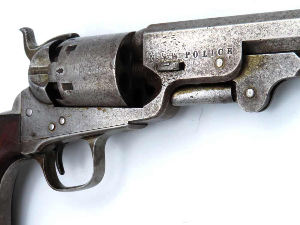 Rare NSW Australian Police Colt 1851 Navy Revolver 1 of 500 1862-img-4