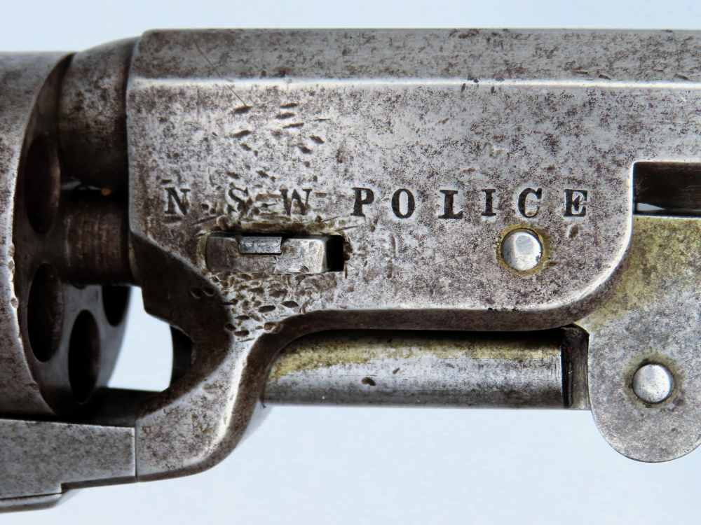 Rare NSW Australian Police Colt 1851 Navy Revolver 1 of 500 1862-img-6