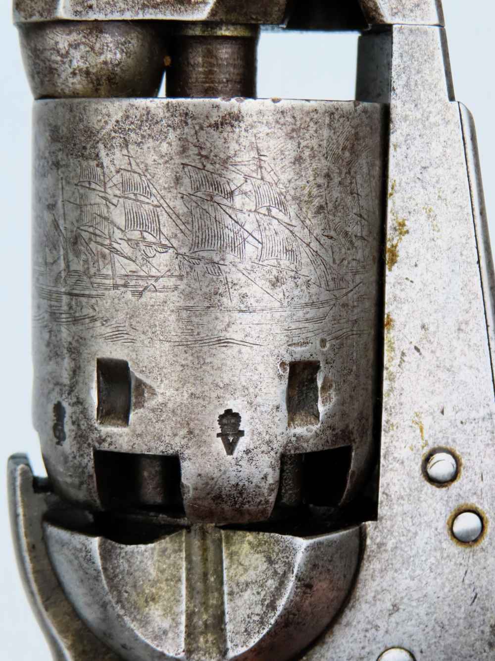 Rare NSW Australian Police Colt 1851 Navy Revolver 1 of 500 1862-img-7