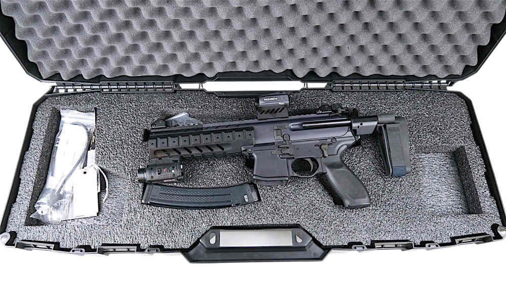 SIG SAUER MPX PISTOL GREAT CONDITION 8" 9MM W/ SIG ROMEO4 RED DOT, CASE-img-16