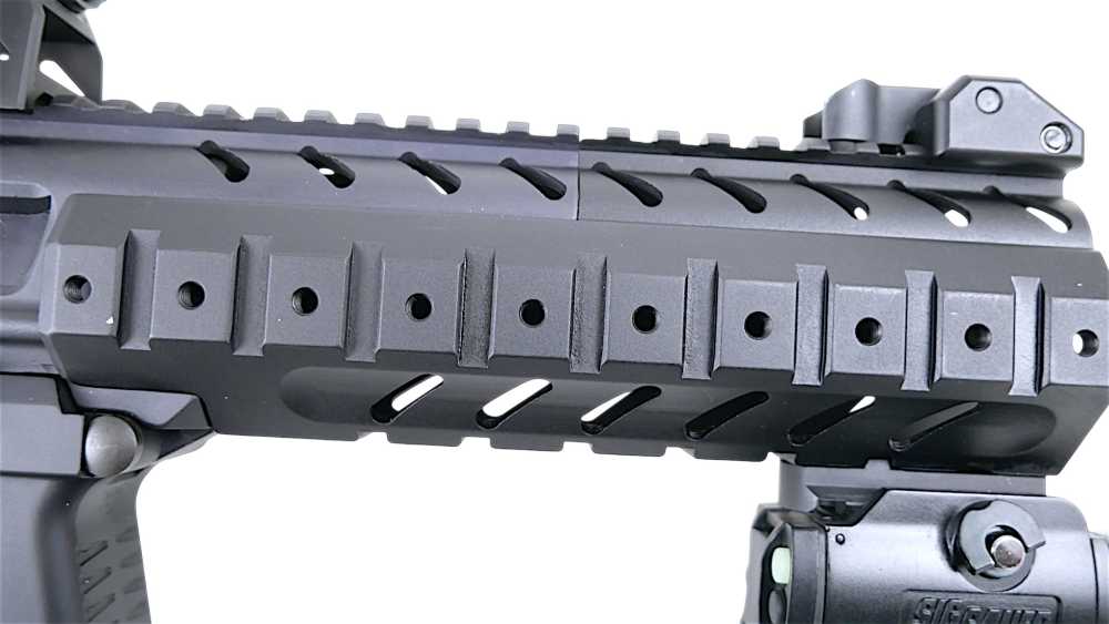 SIG SAUER MPX PISTOL GREAT CONDITION 8" 9MM W/ SIG ROMEO4 RED DOT, CASE-img-10