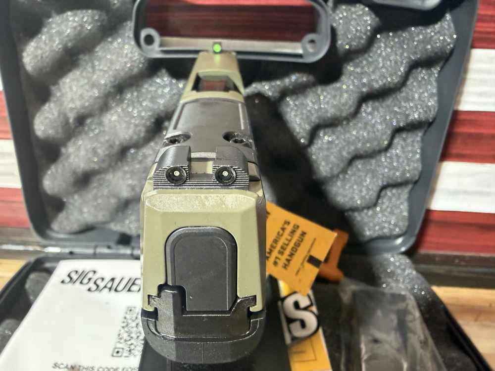 Sig Sauer P365 Micro-Compact 9mm Moss Green Stainless Steel Optic Ready-img-2