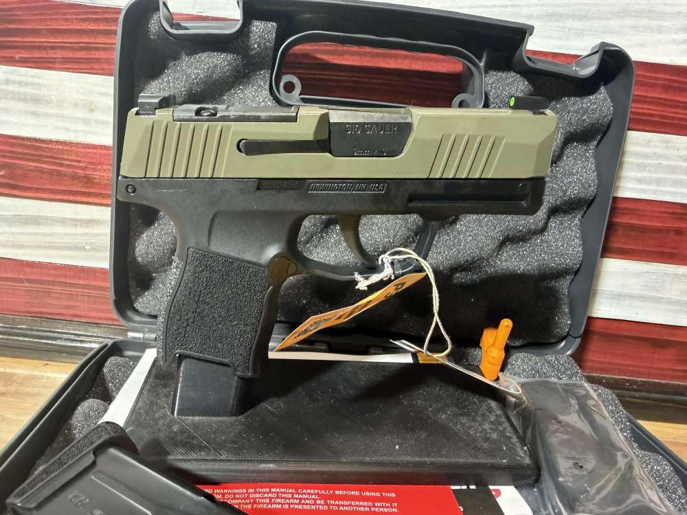 Sig Sauer P365 Micro-Compact 9mm Moss Green Stainless Steel Optic Ready-img-3