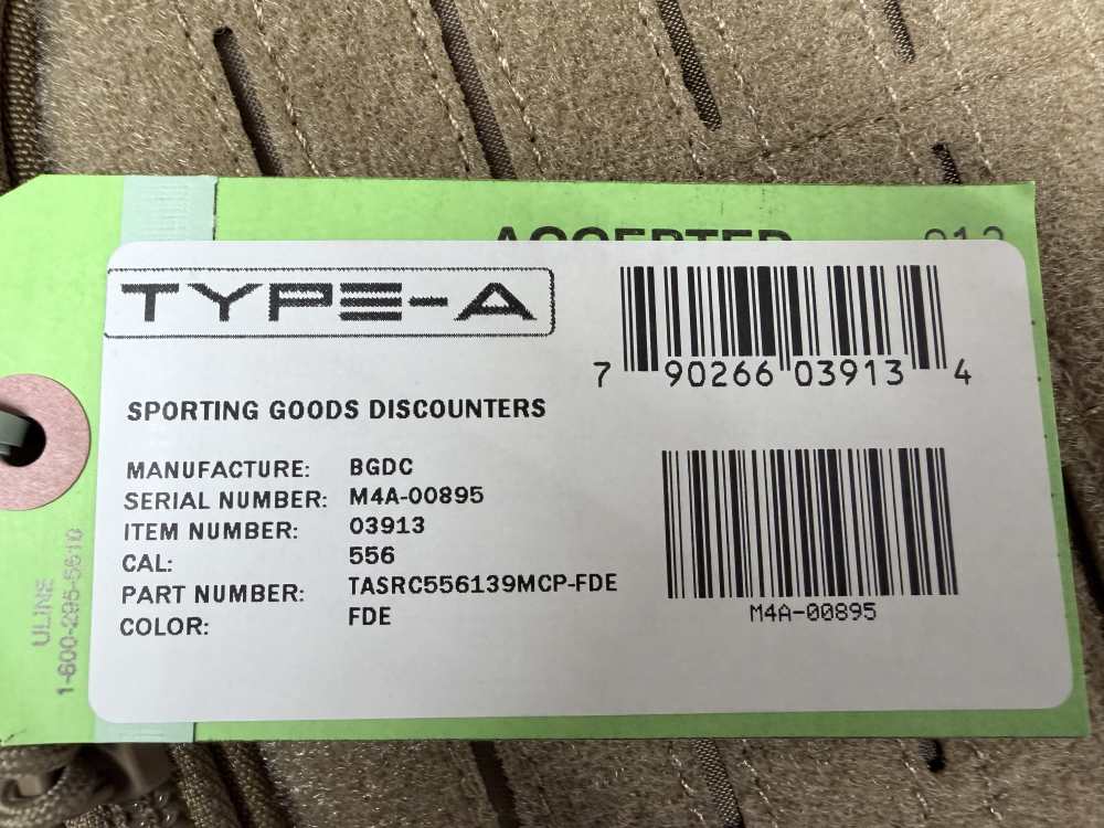 BG Defense Type-A SRC-13.9 MOD 1 – 5.56 NATO – Brand New-img-5