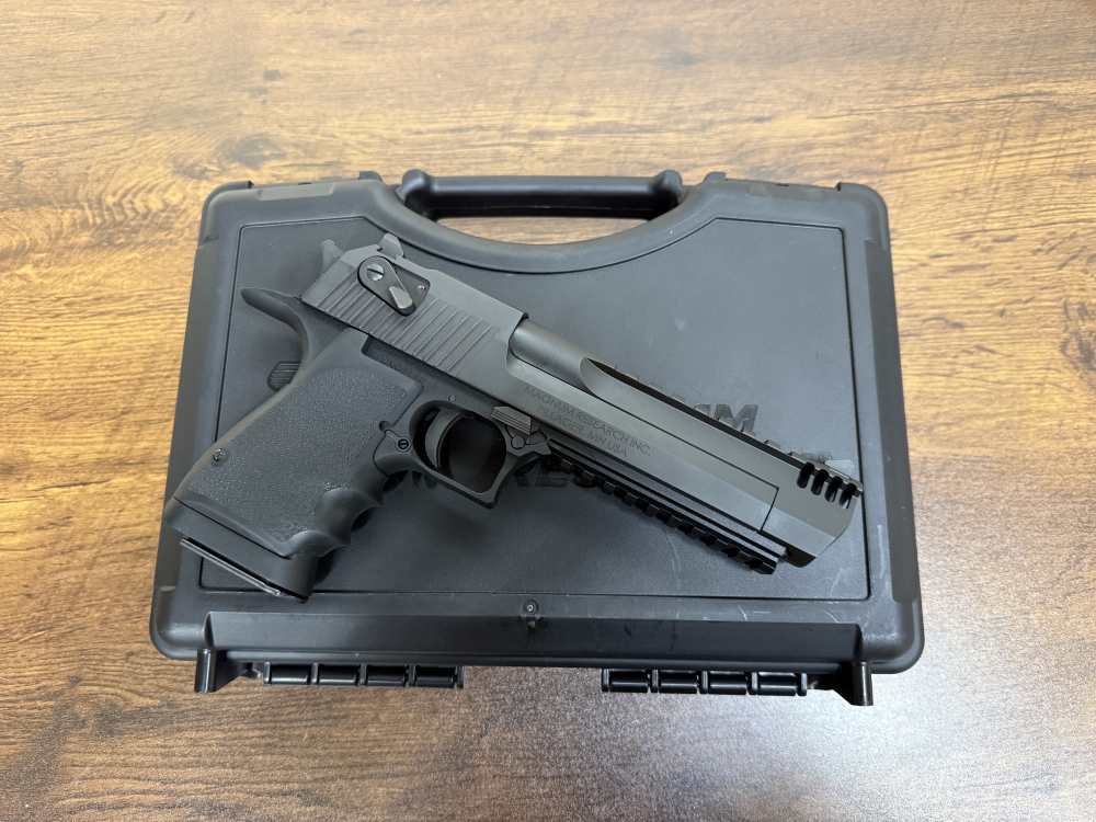 Magnum Research Desert Eagle Mark XIX L6 — .50 AE — 6" — Black-img-0